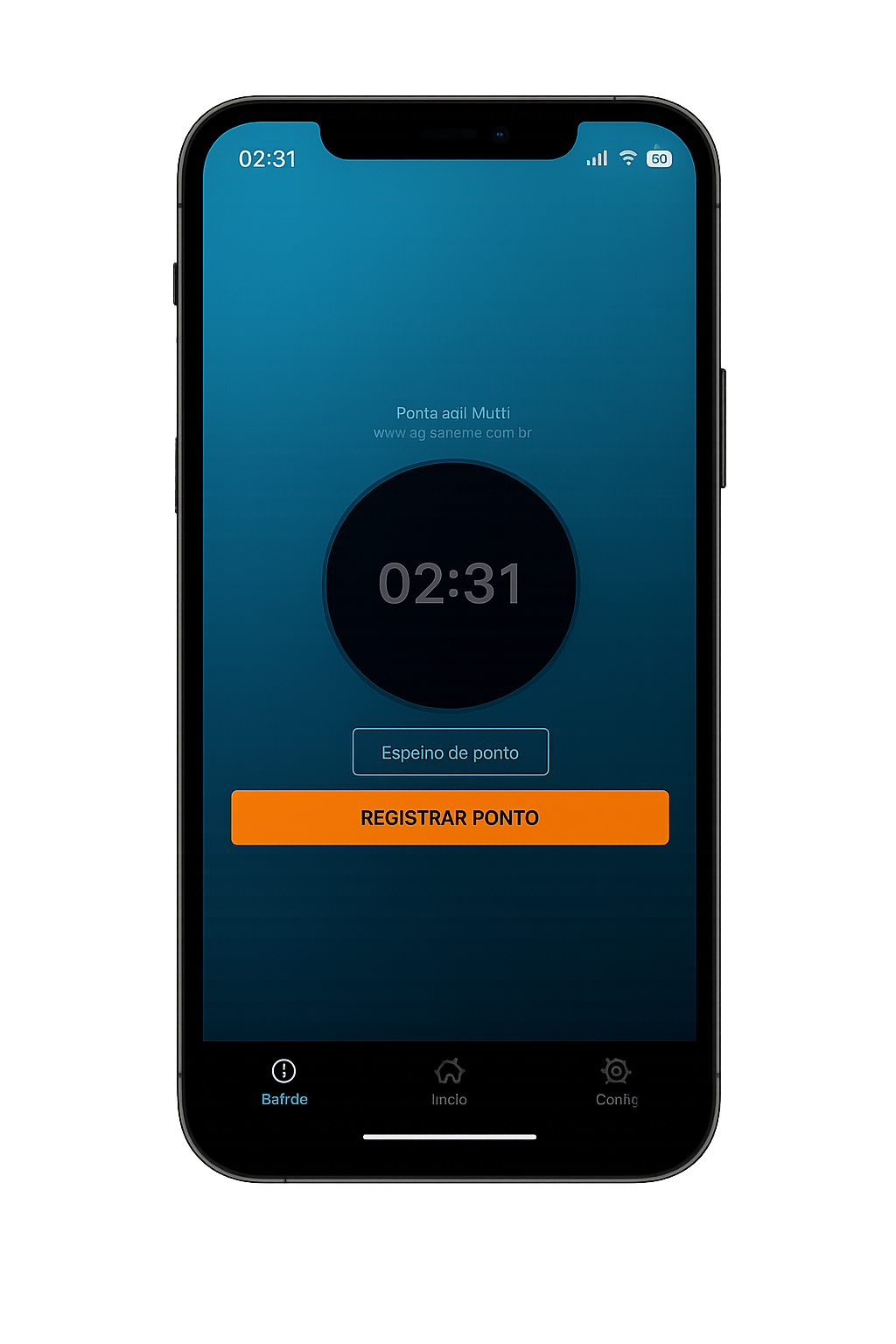 Tela do PontoAgil Multi em diferentes dispositivos